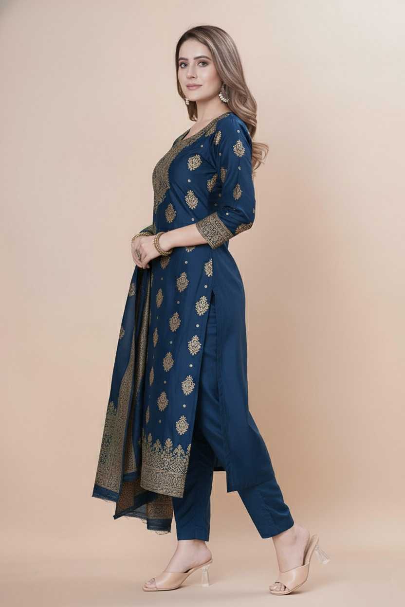 Ladies Silk Suit