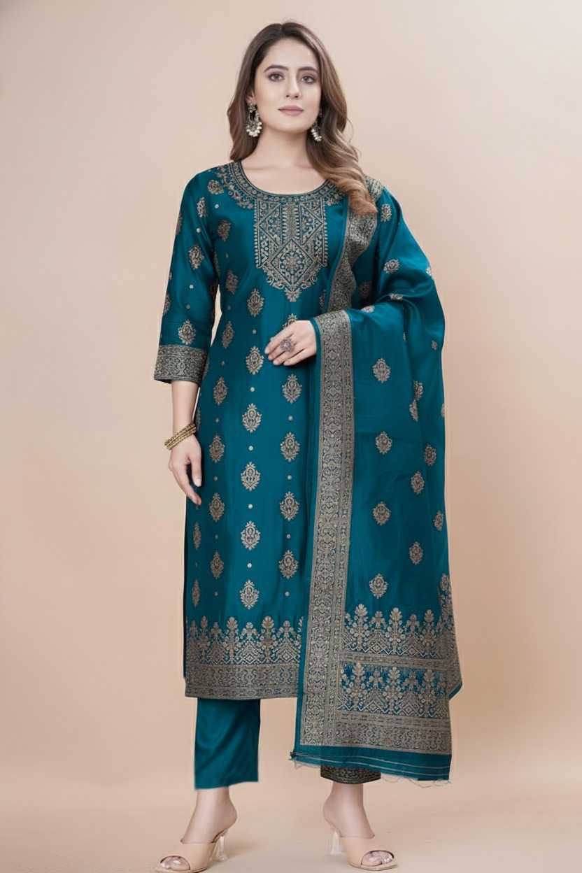 Ladies Silk Suit