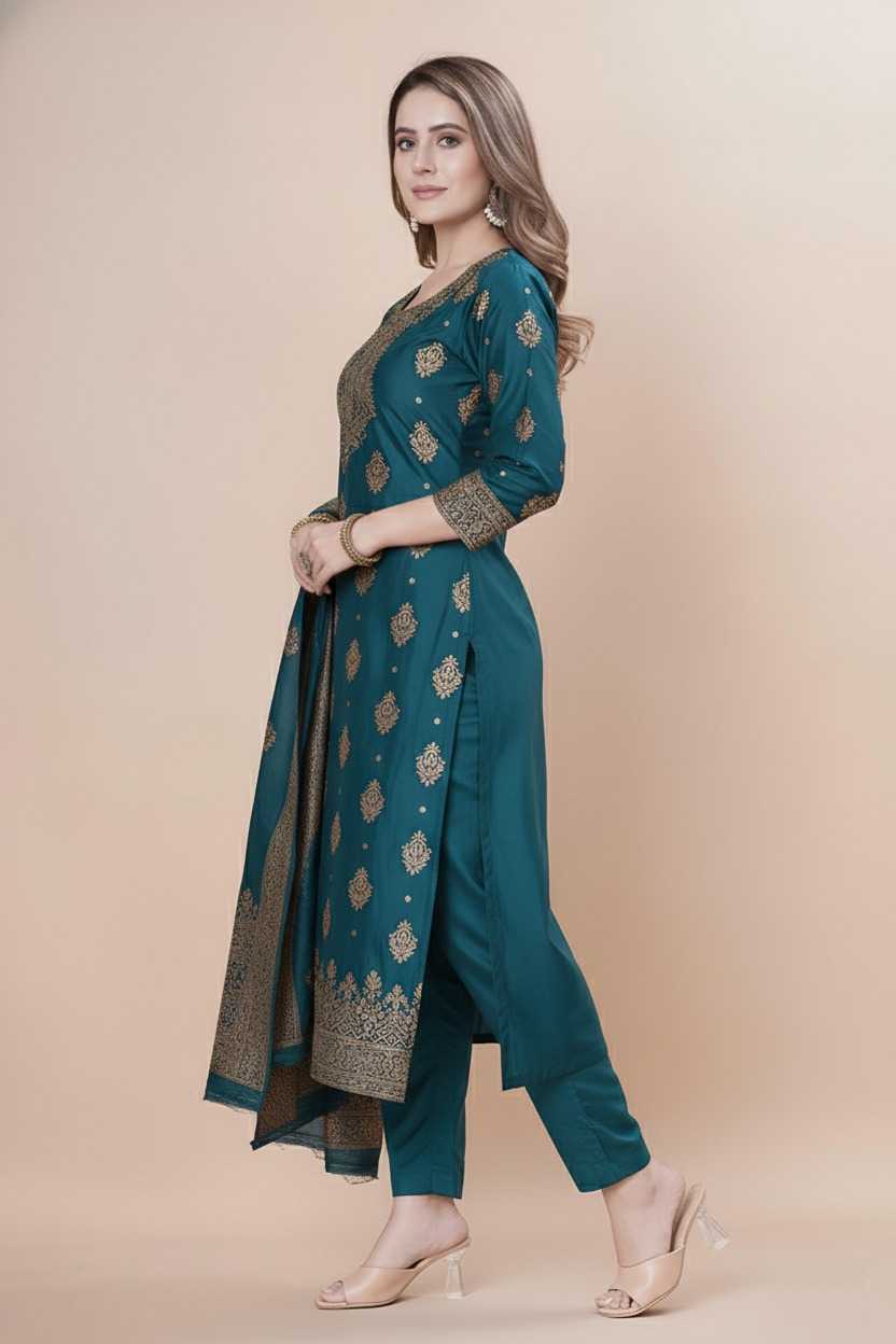 Ladies Silk Suit
