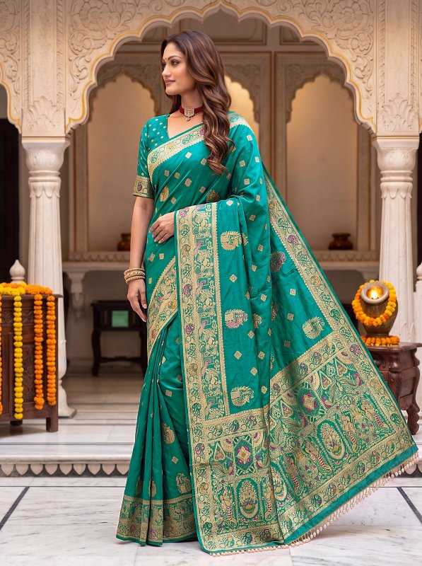 Nylon Designer Saree