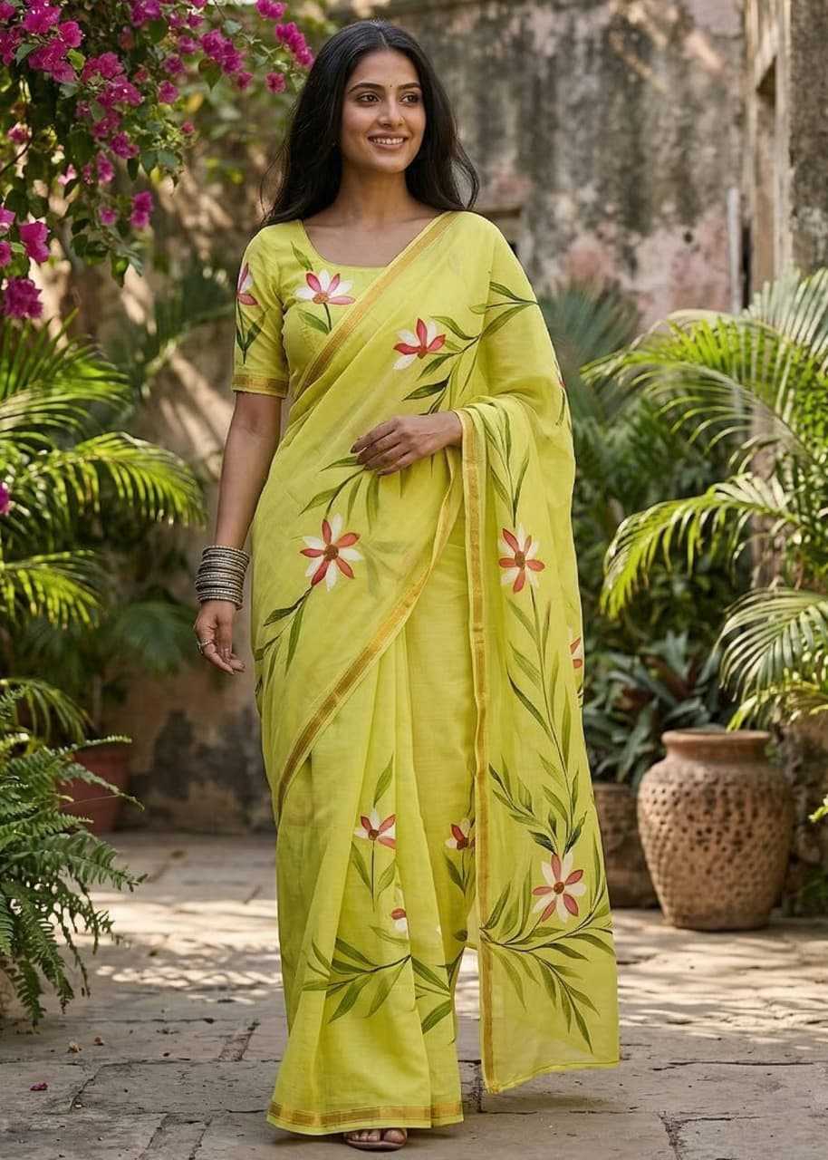 Cotton Party Wear Saree