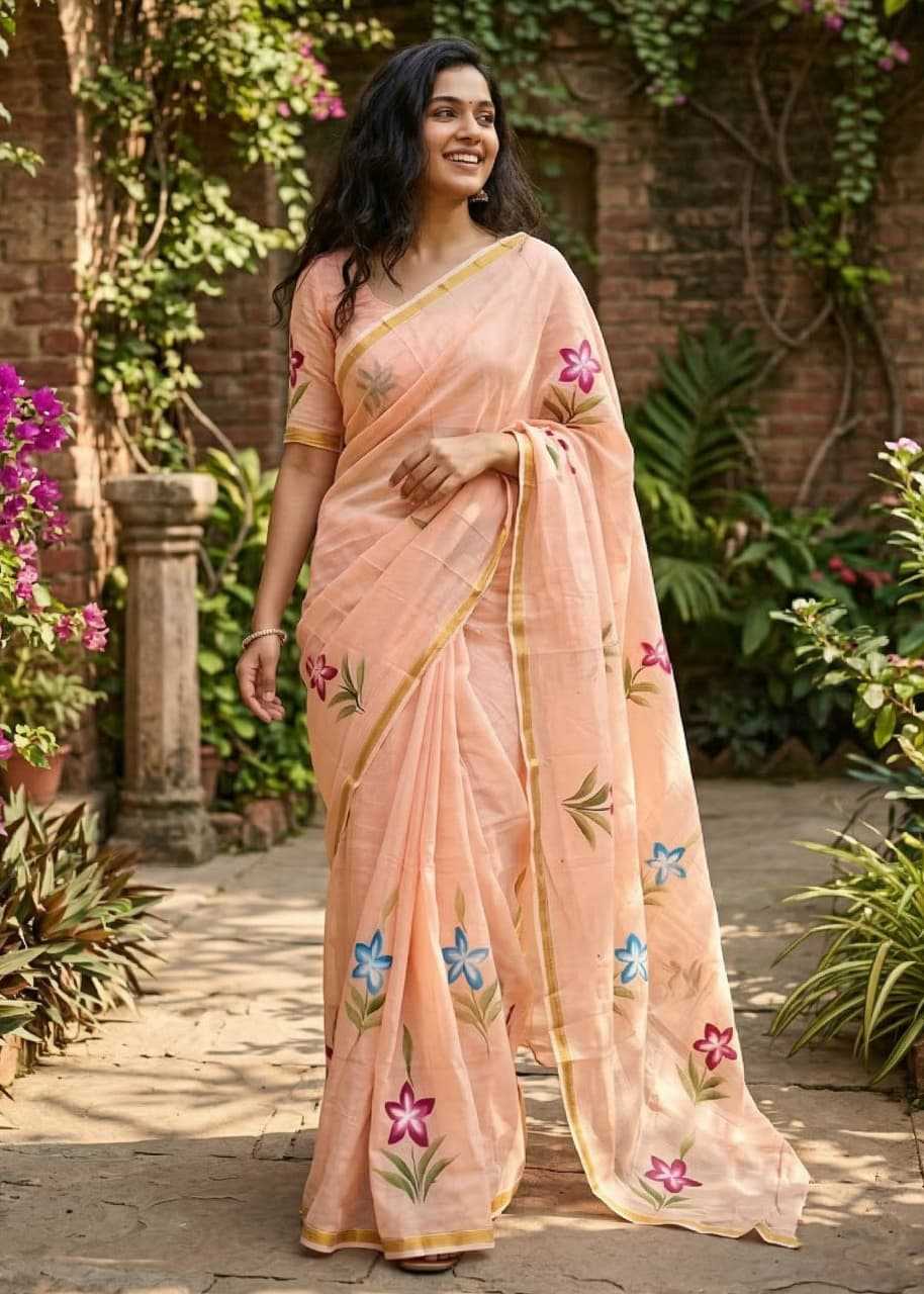 Cotton Party Wear Saree