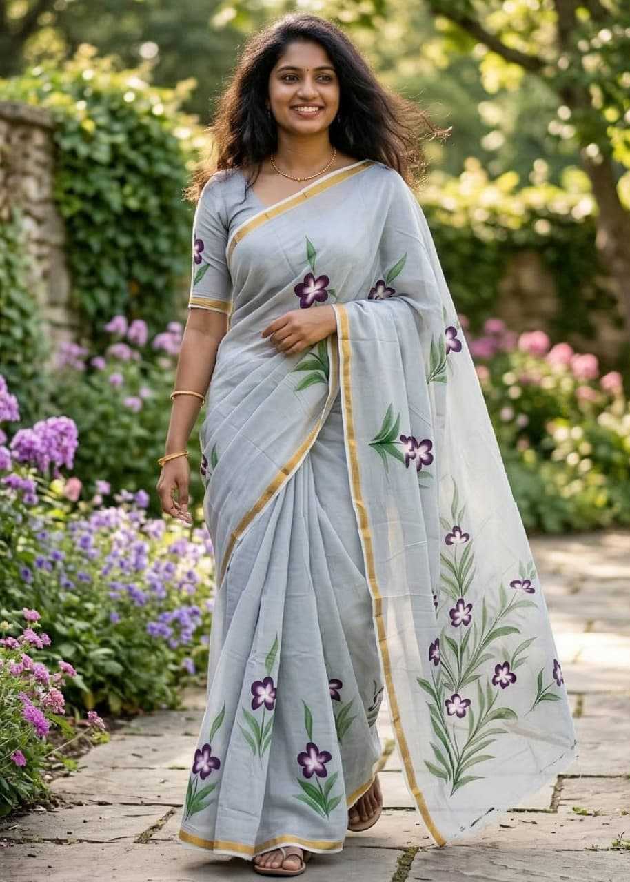 Cotton Party Wear Saree