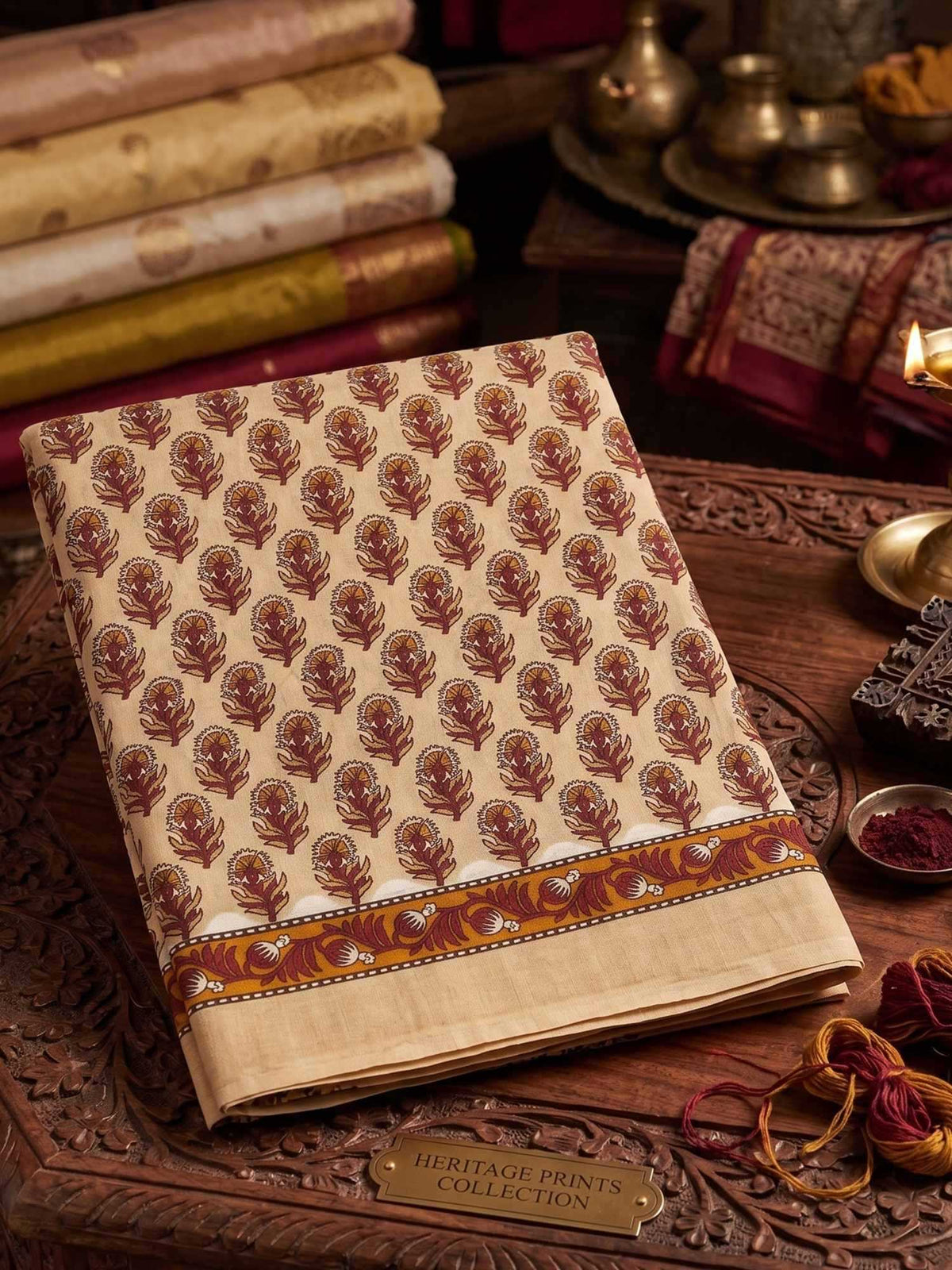 Aryahi Cotton Designer Saree
