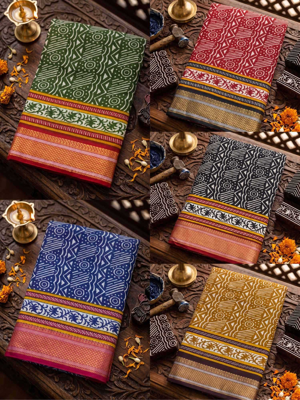Asmita Cotton Printed Saree