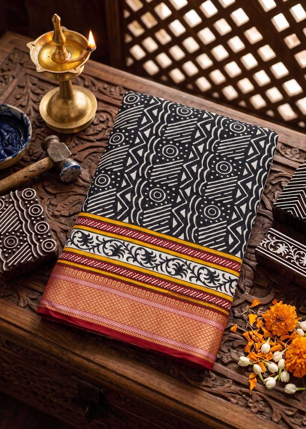Asmita Cotton Printed Saree