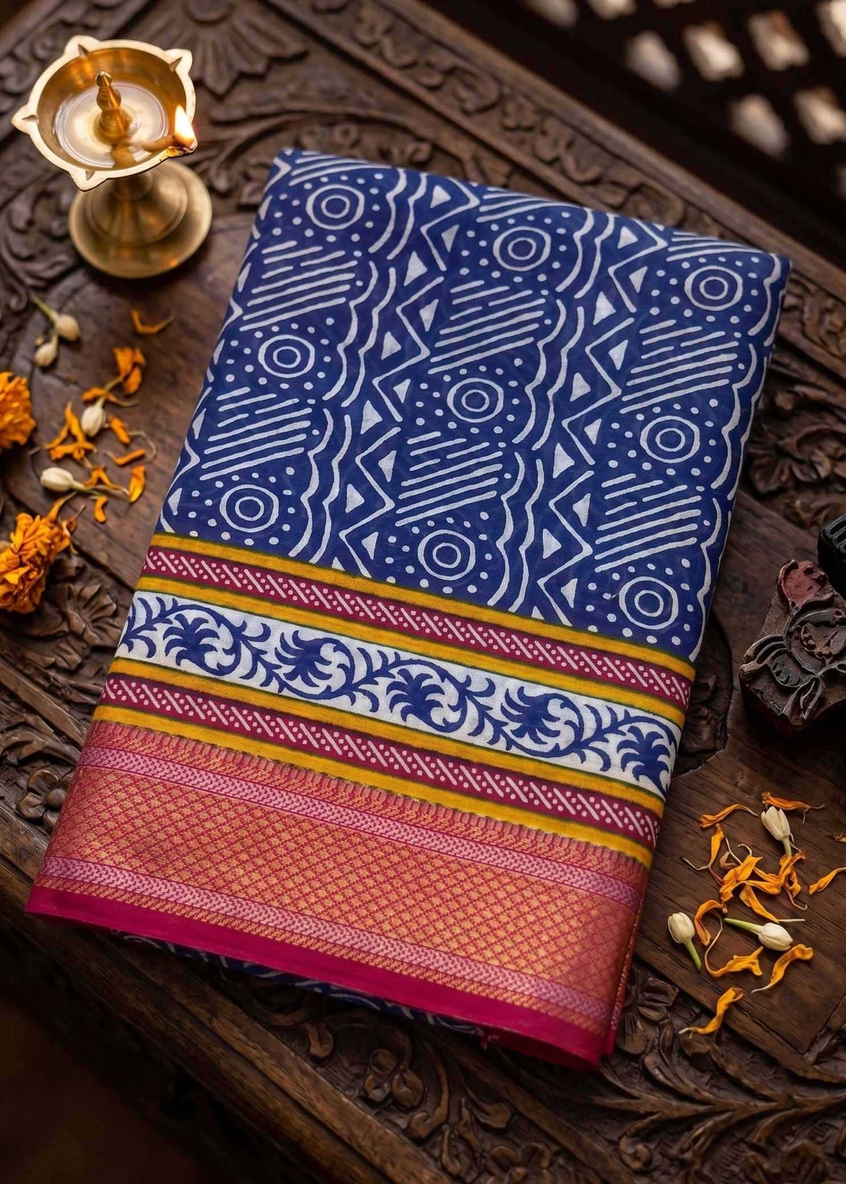 Asmita Cotton Printed Saree
