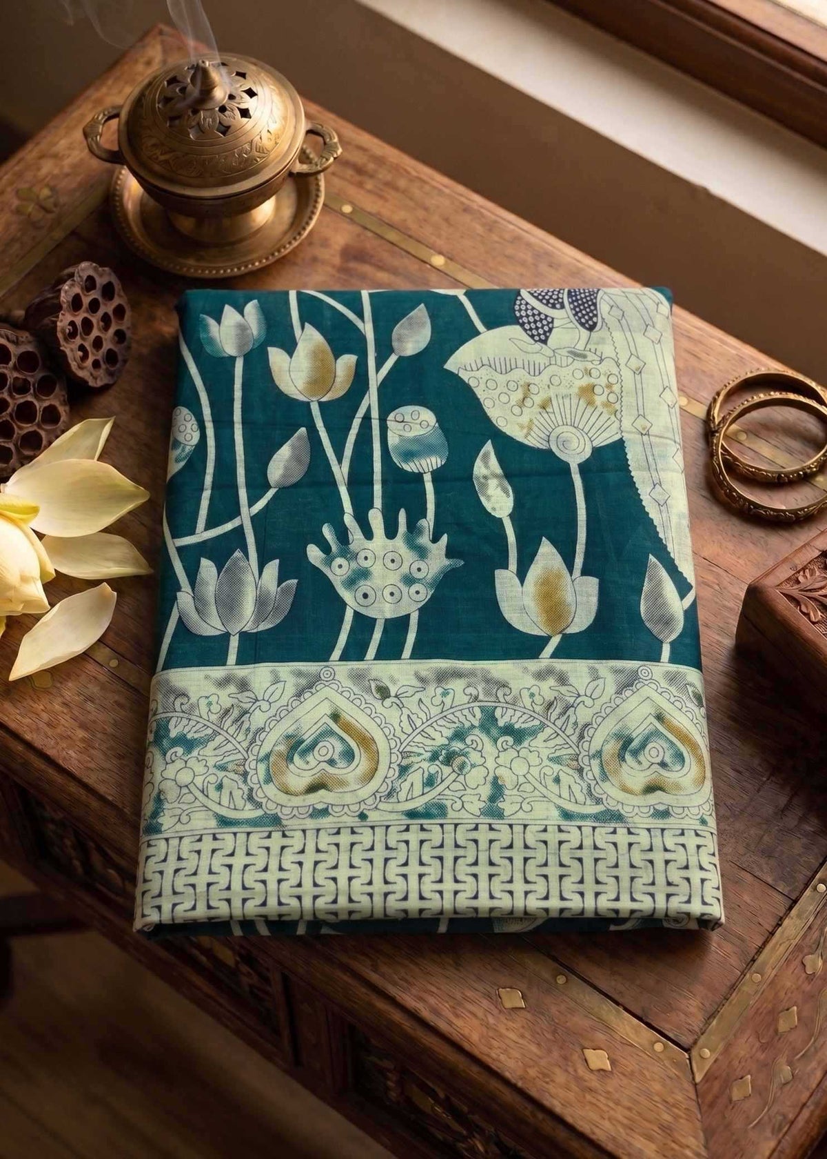 Atisha Cotton Designer Saree