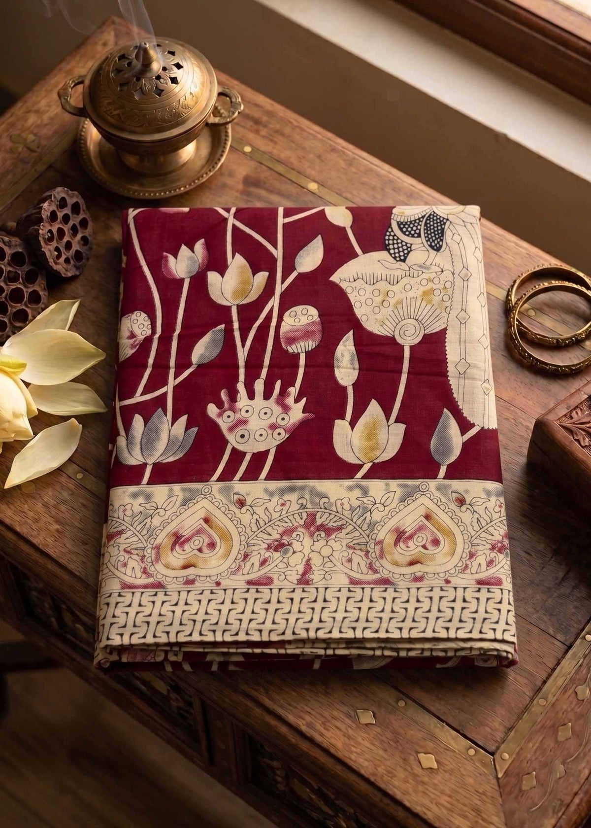 Atisha Cotton Designer Saree