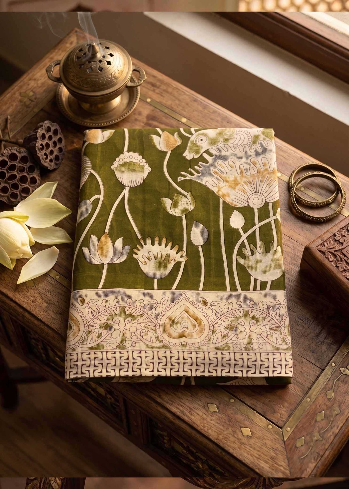 Atisha Cotton Designer Saree