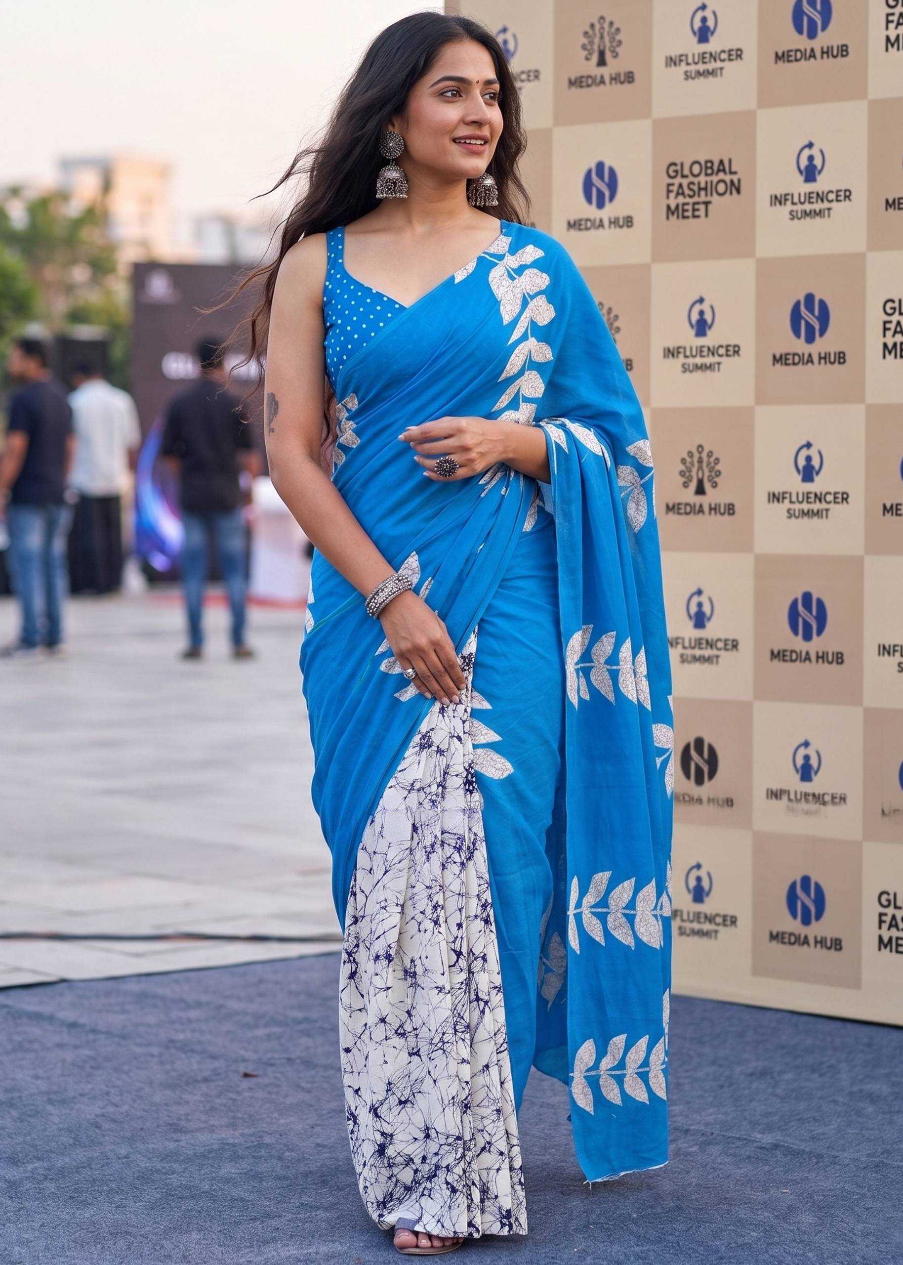 Pure Cotton Fancy Saree