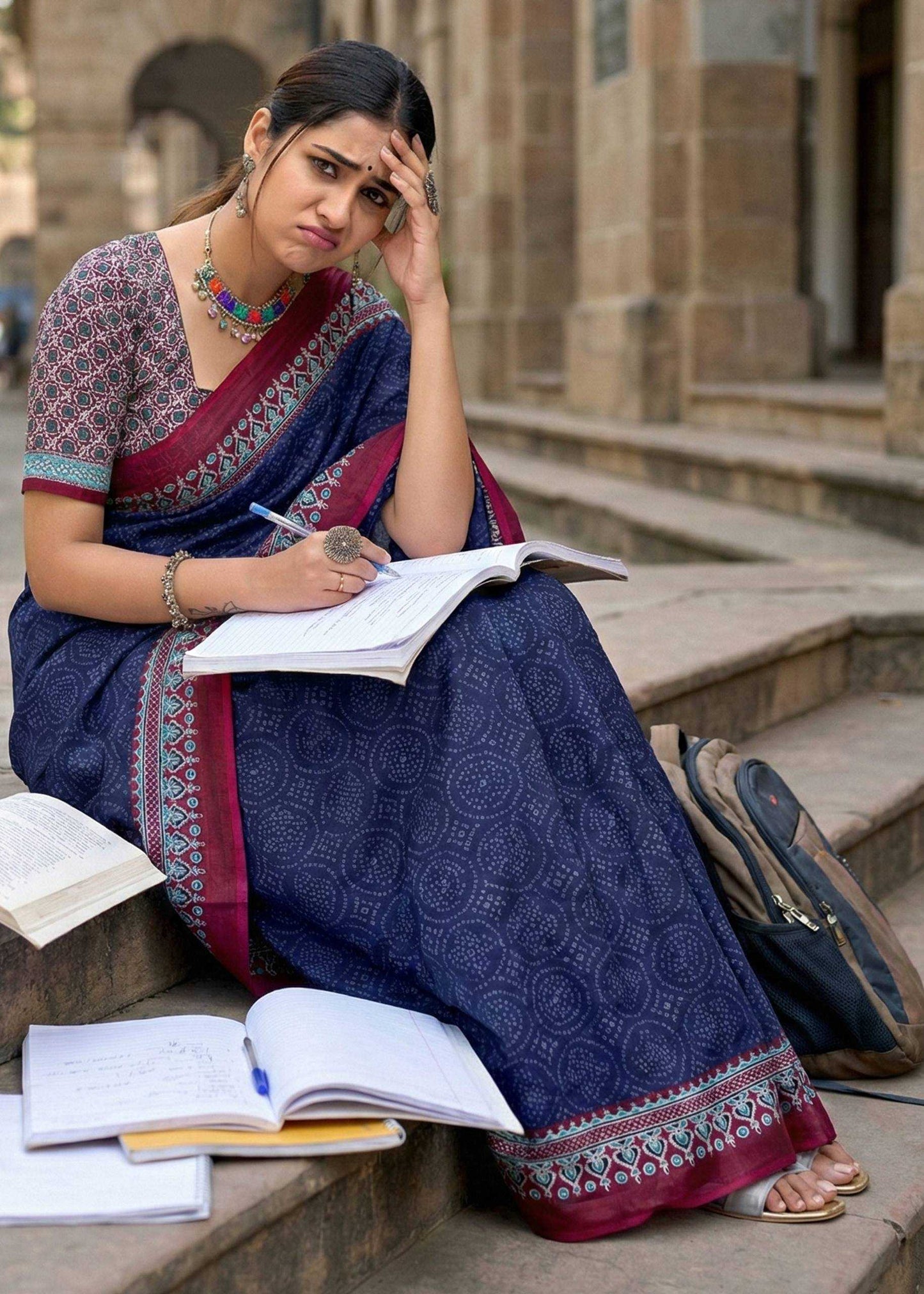 Cotton Printed Saree