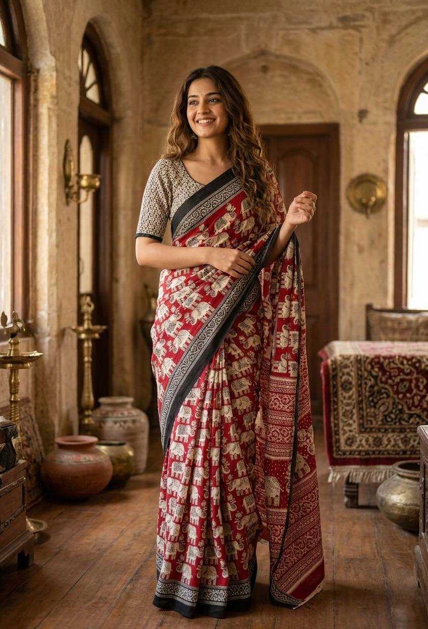 Cotton Designer Saree