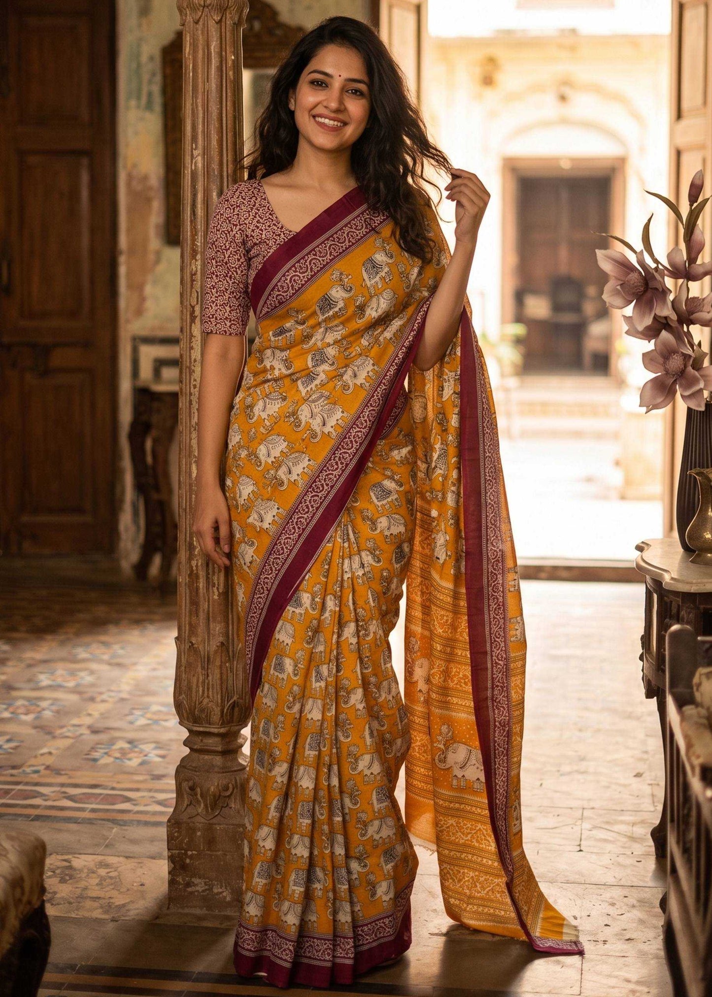 Cotton Designer Saree