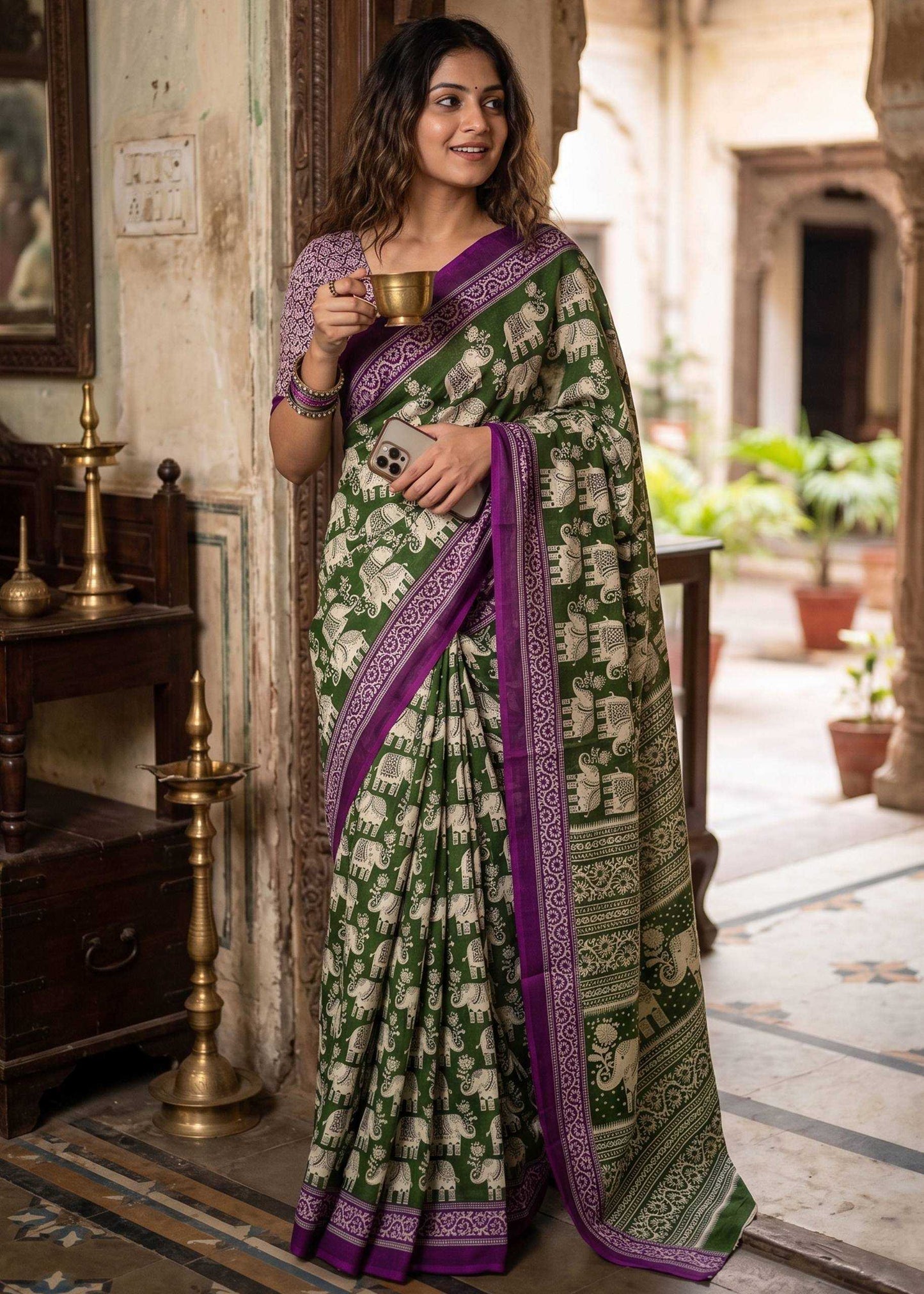 Cotton Designer Saree