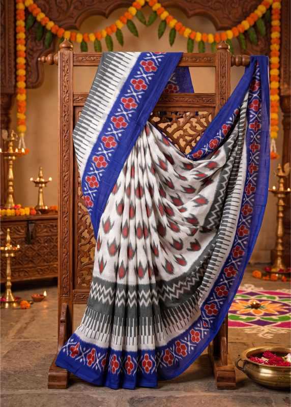 Soft Cotton Printed Saree
