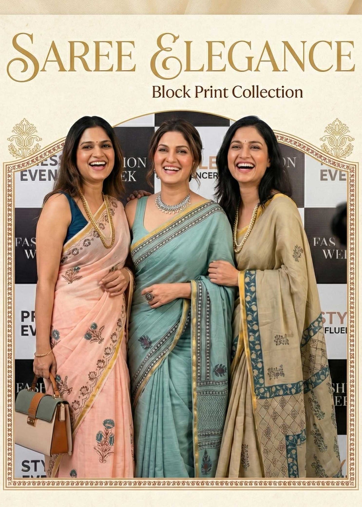 Cotton Zari Border Saree