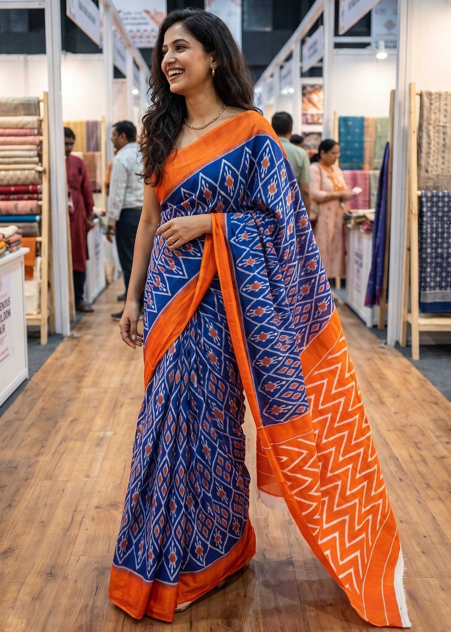 Pure Cotton Designer Saree