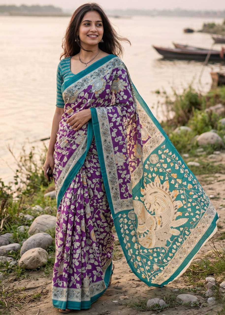 Pure Cotton Block Print Saree