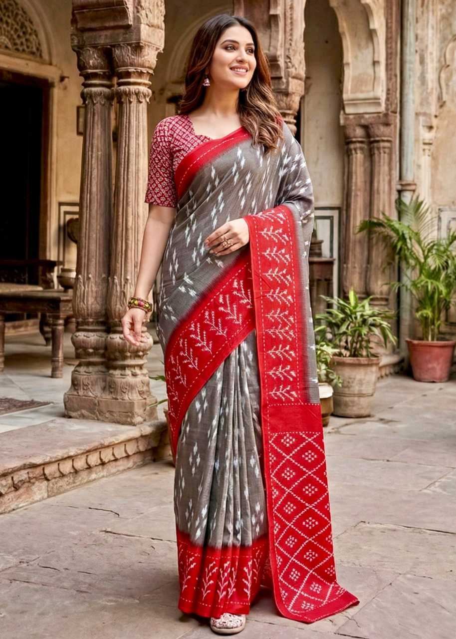 Pure Cotton Designer Saree