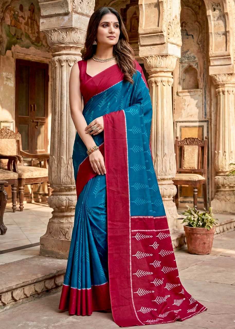 Pure Cotton Designer Saree