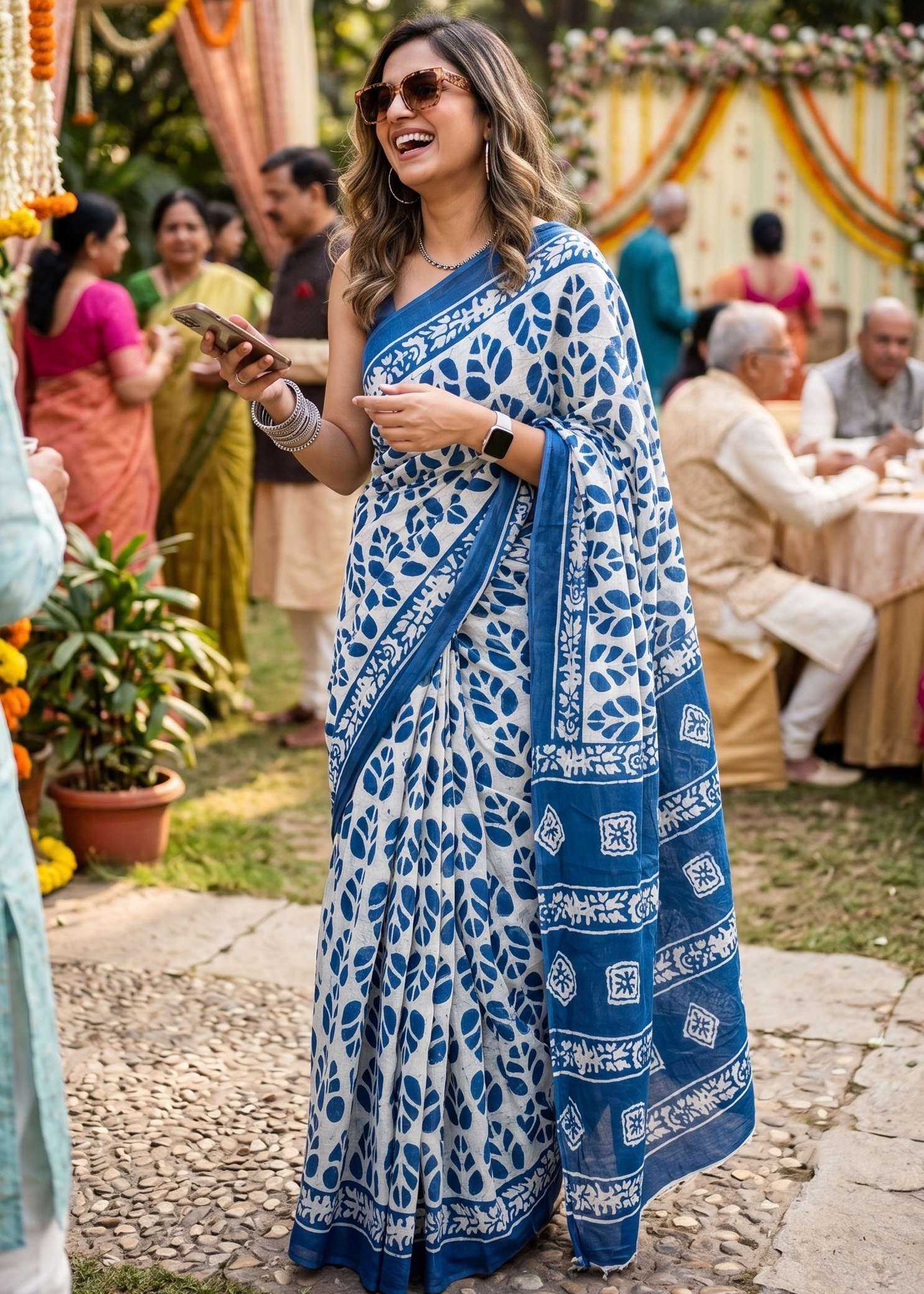 Printed Saree