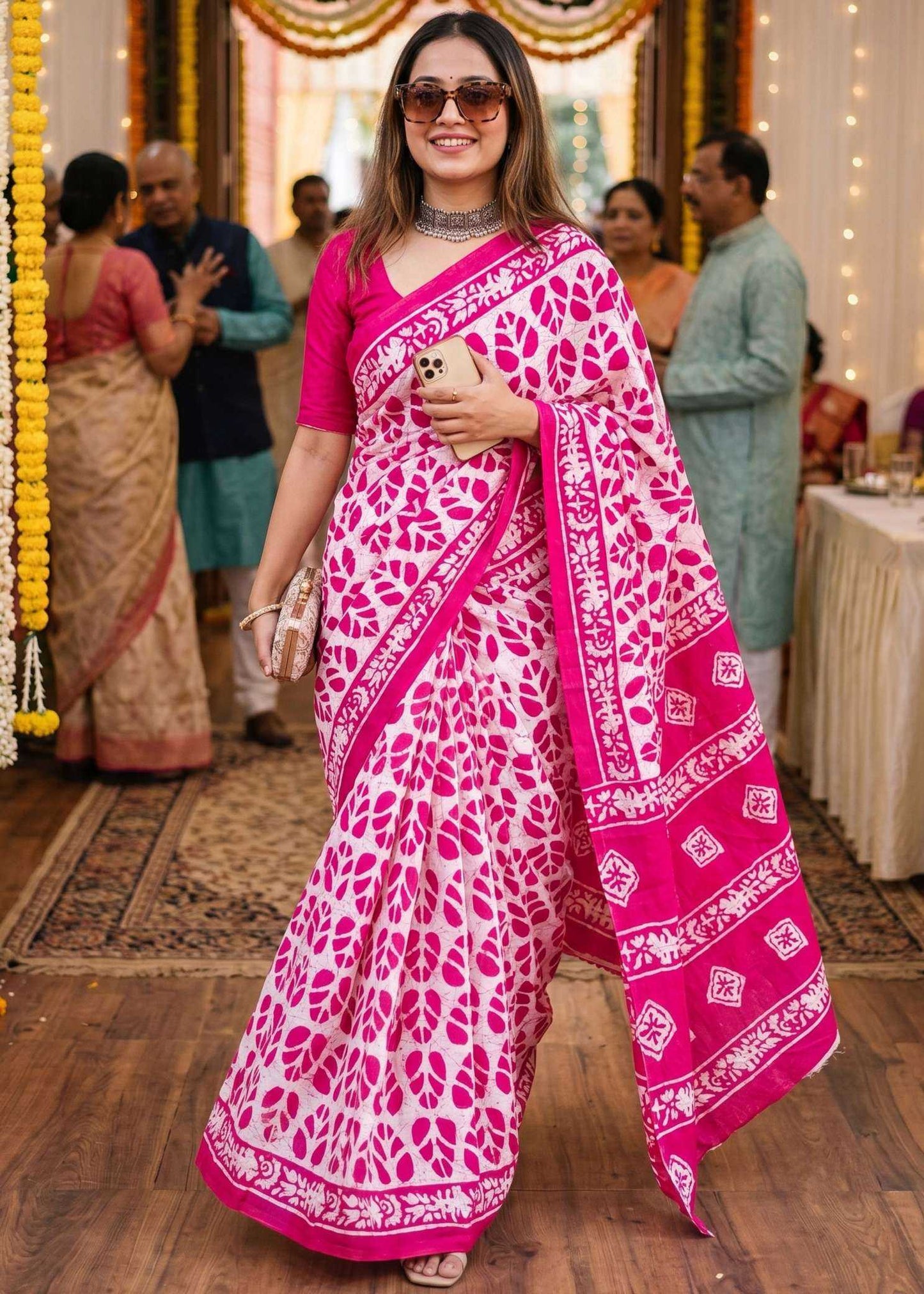 Printed Saree