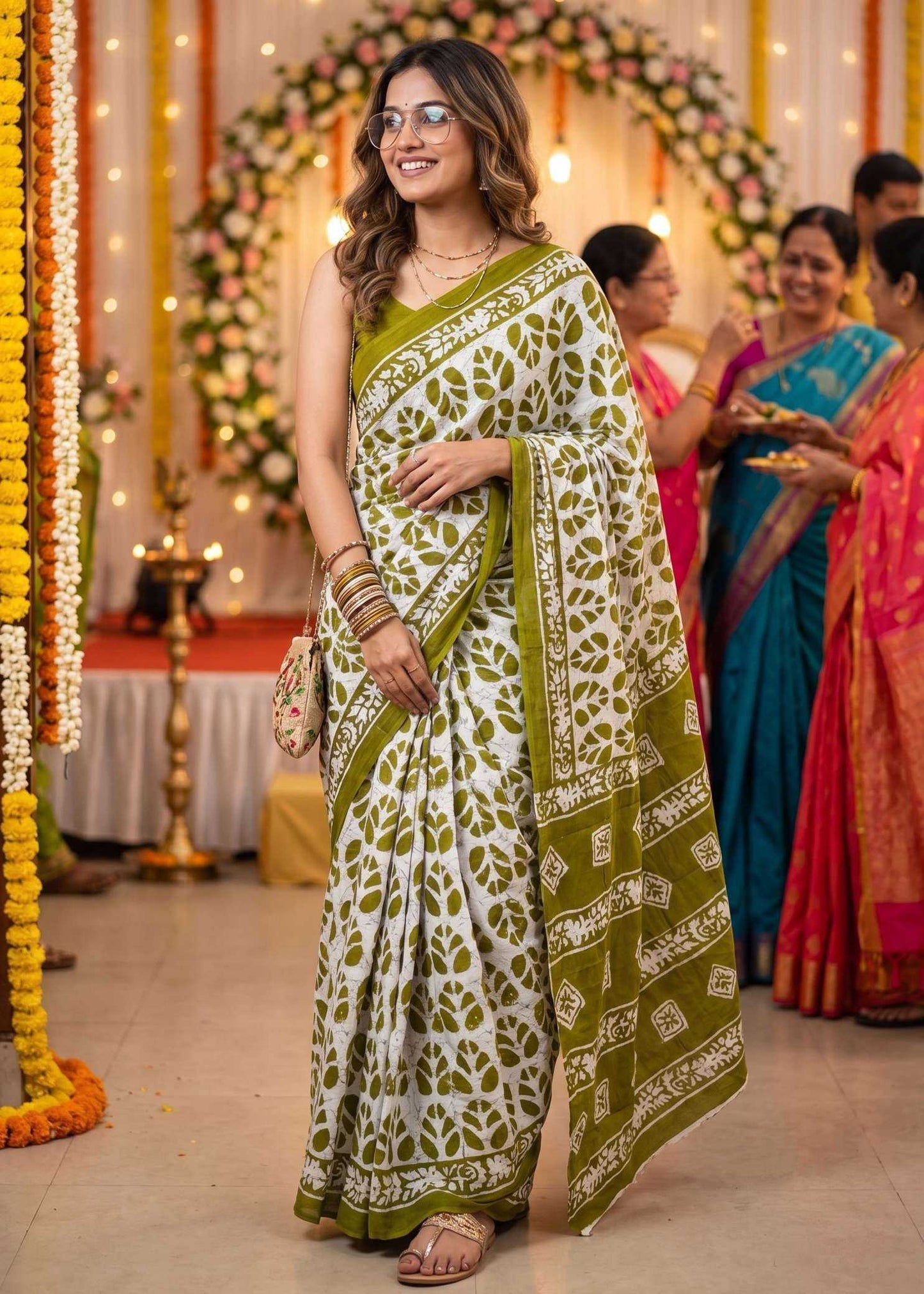 Printed Saree