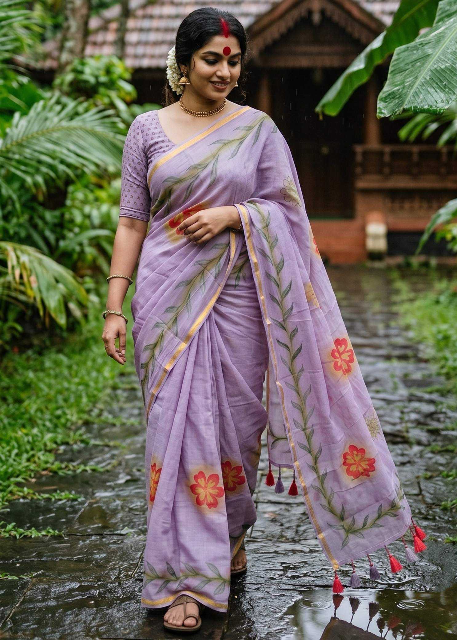 Cotton Designer Saree