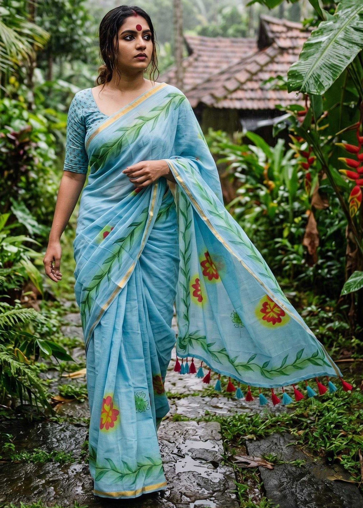 Cotton Designer Saree