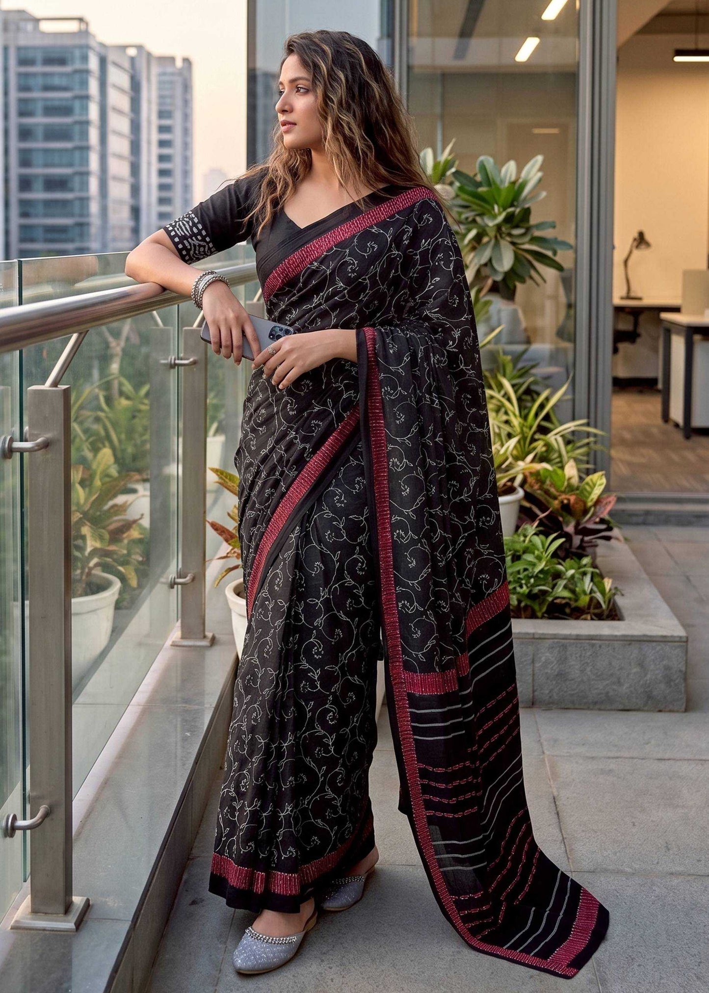 Cotton Designer Saree