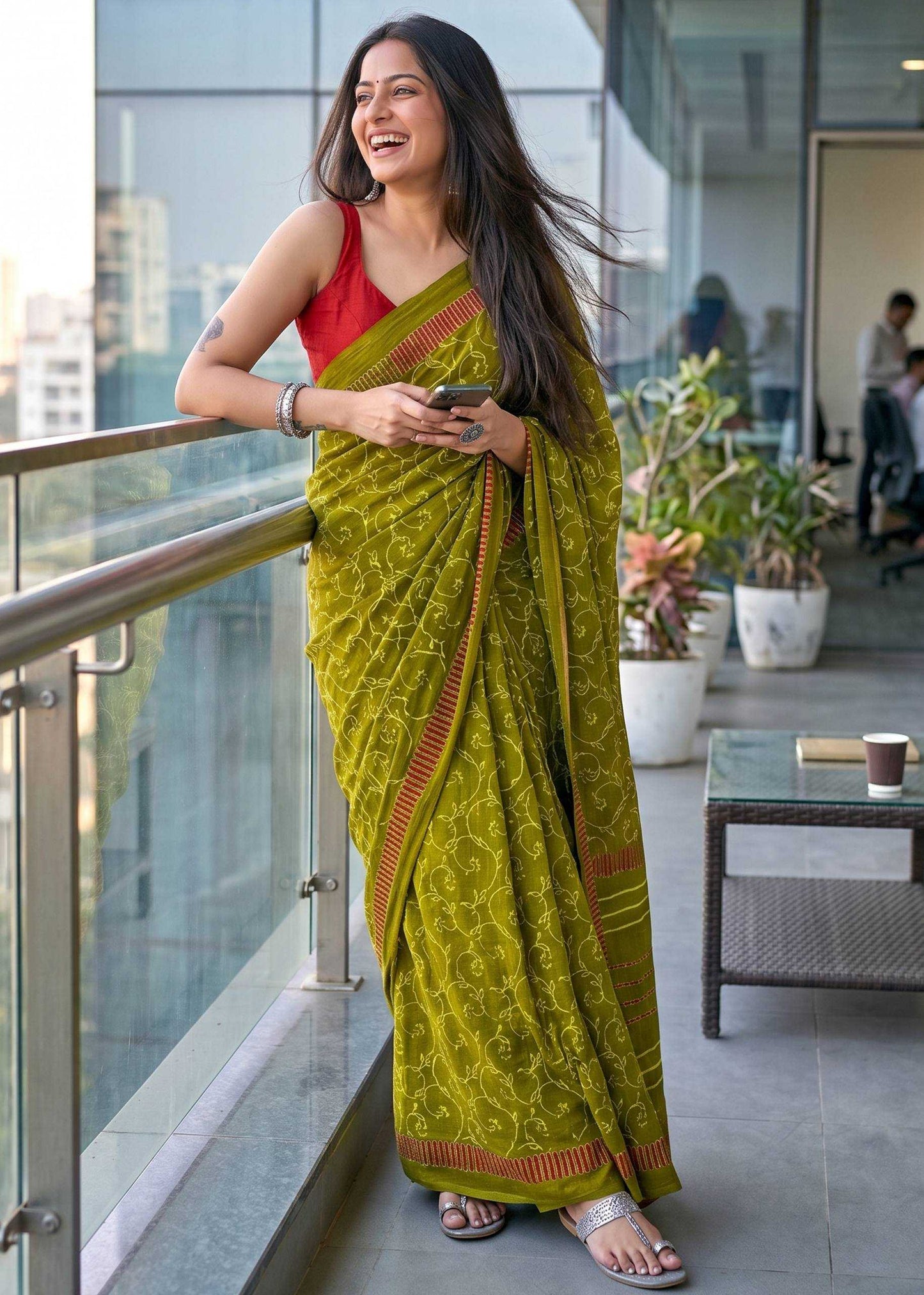 Cotton Designer Saree