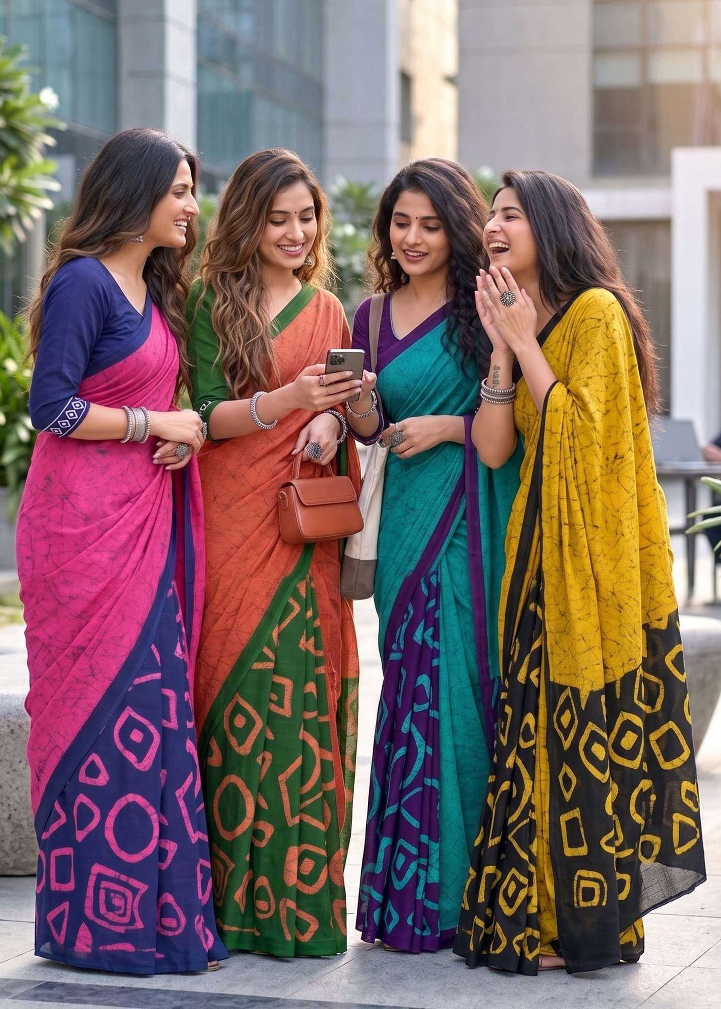 Printed Saree