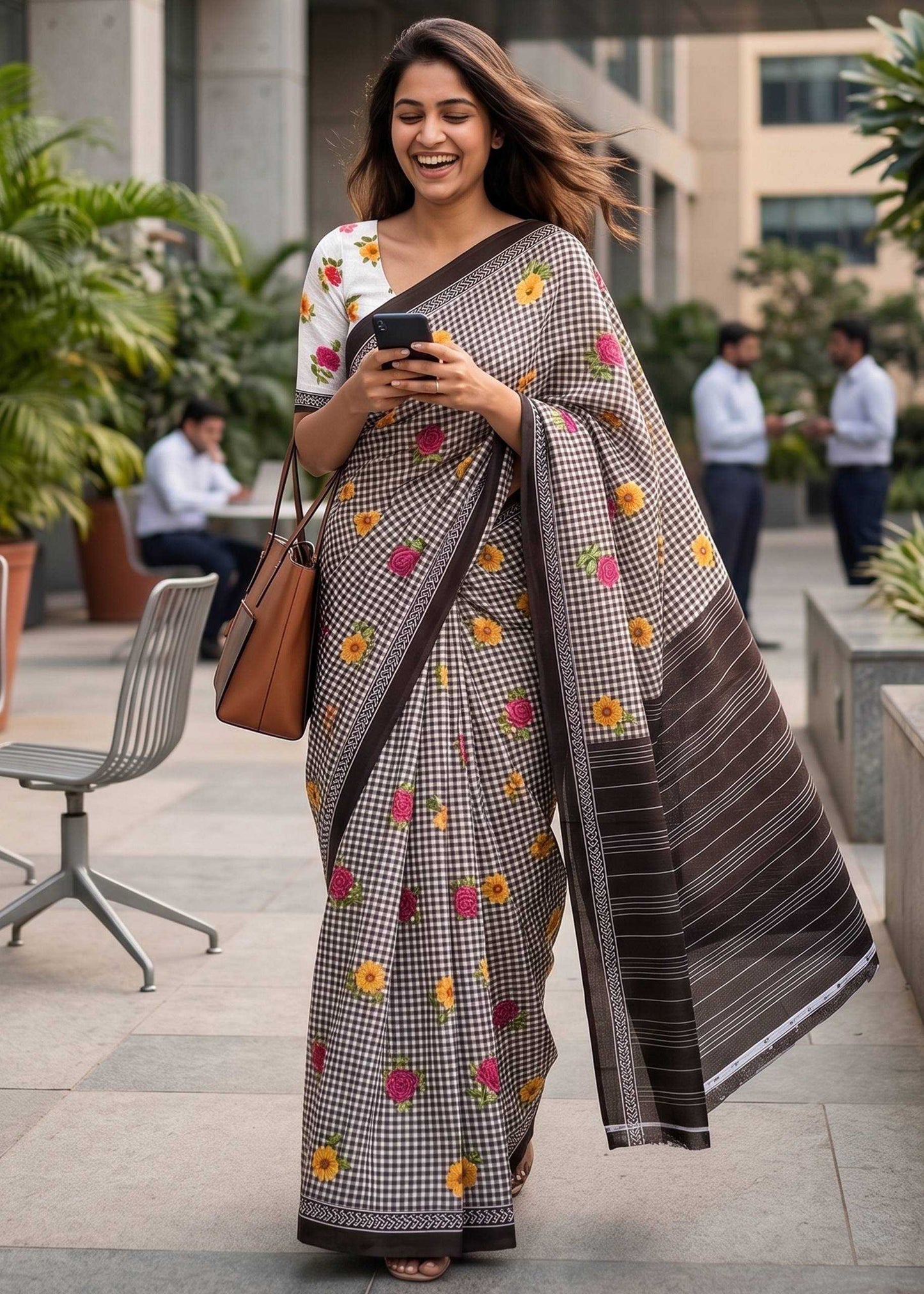 Pure Cotton Designer Saree