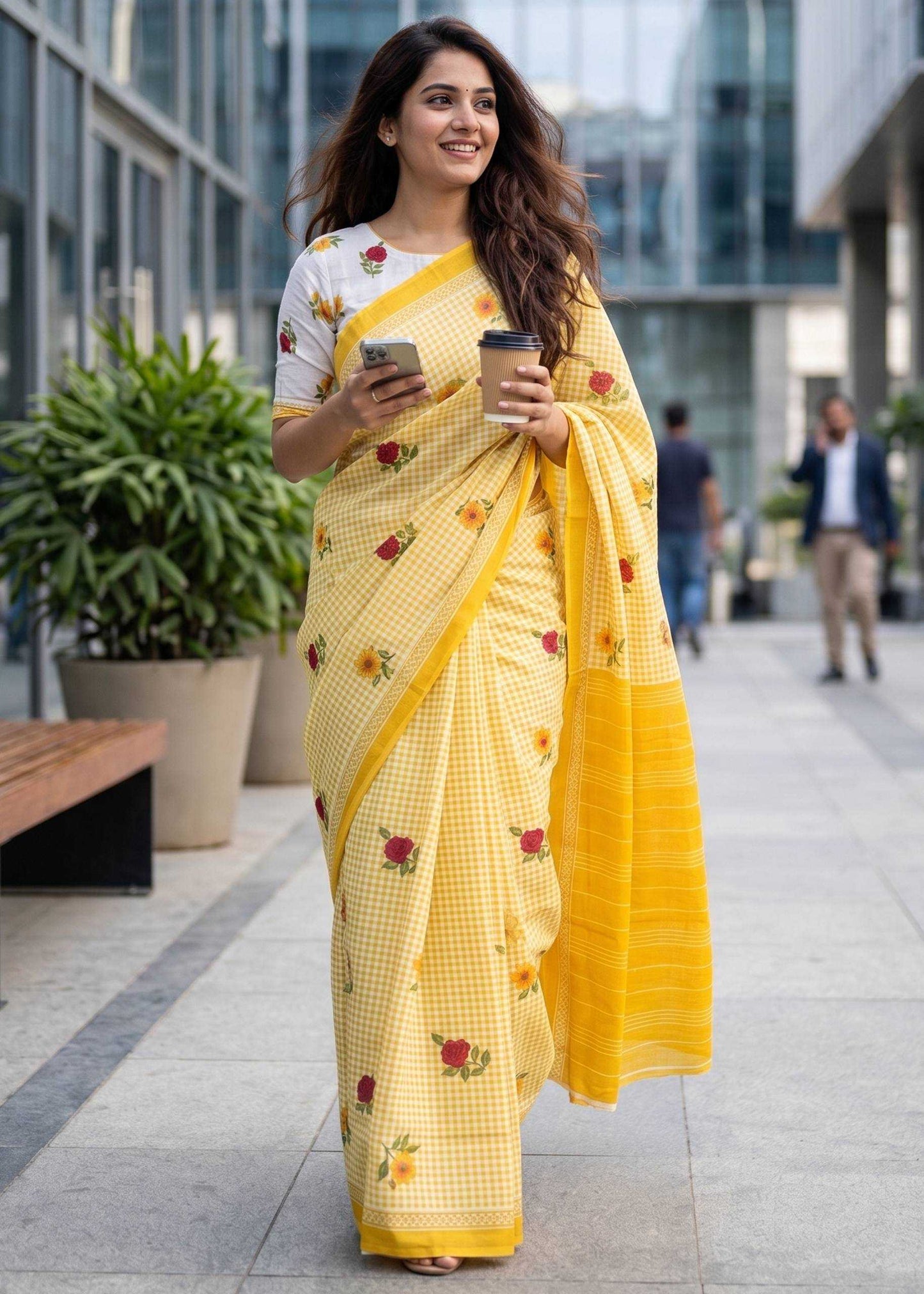 Pure Cotton Designer Saree