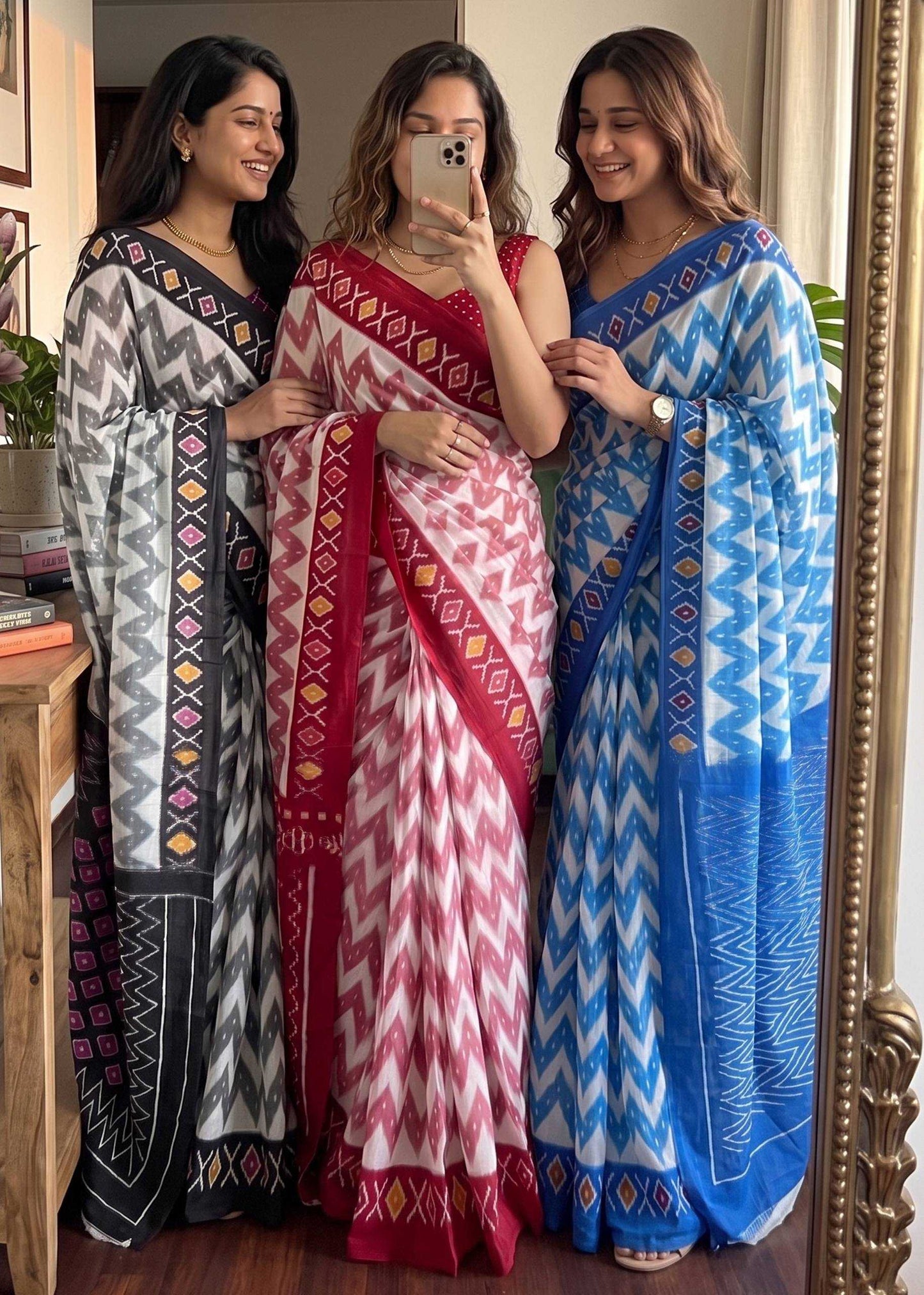 Cotton Printed Saree