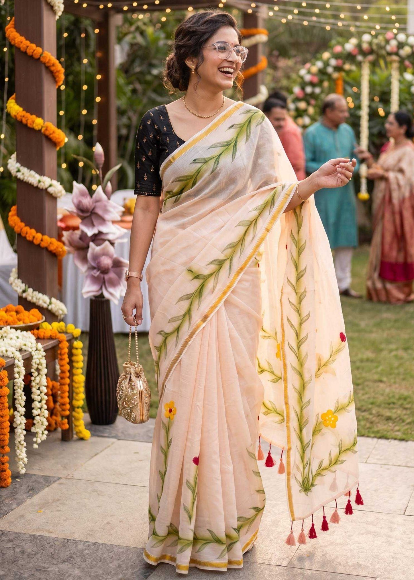 Cotton Designer Saree