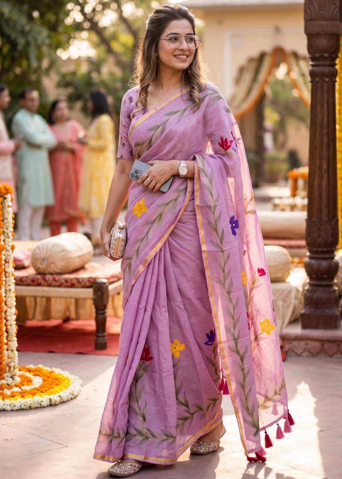Cotton Designer Saree