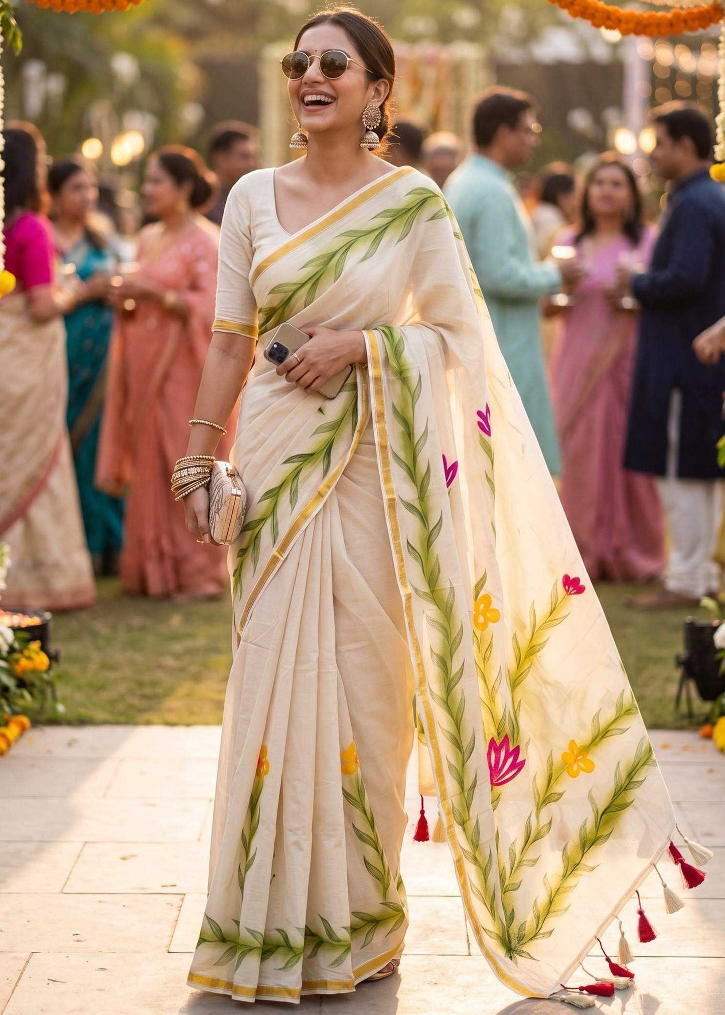 Cotton Designer Saree