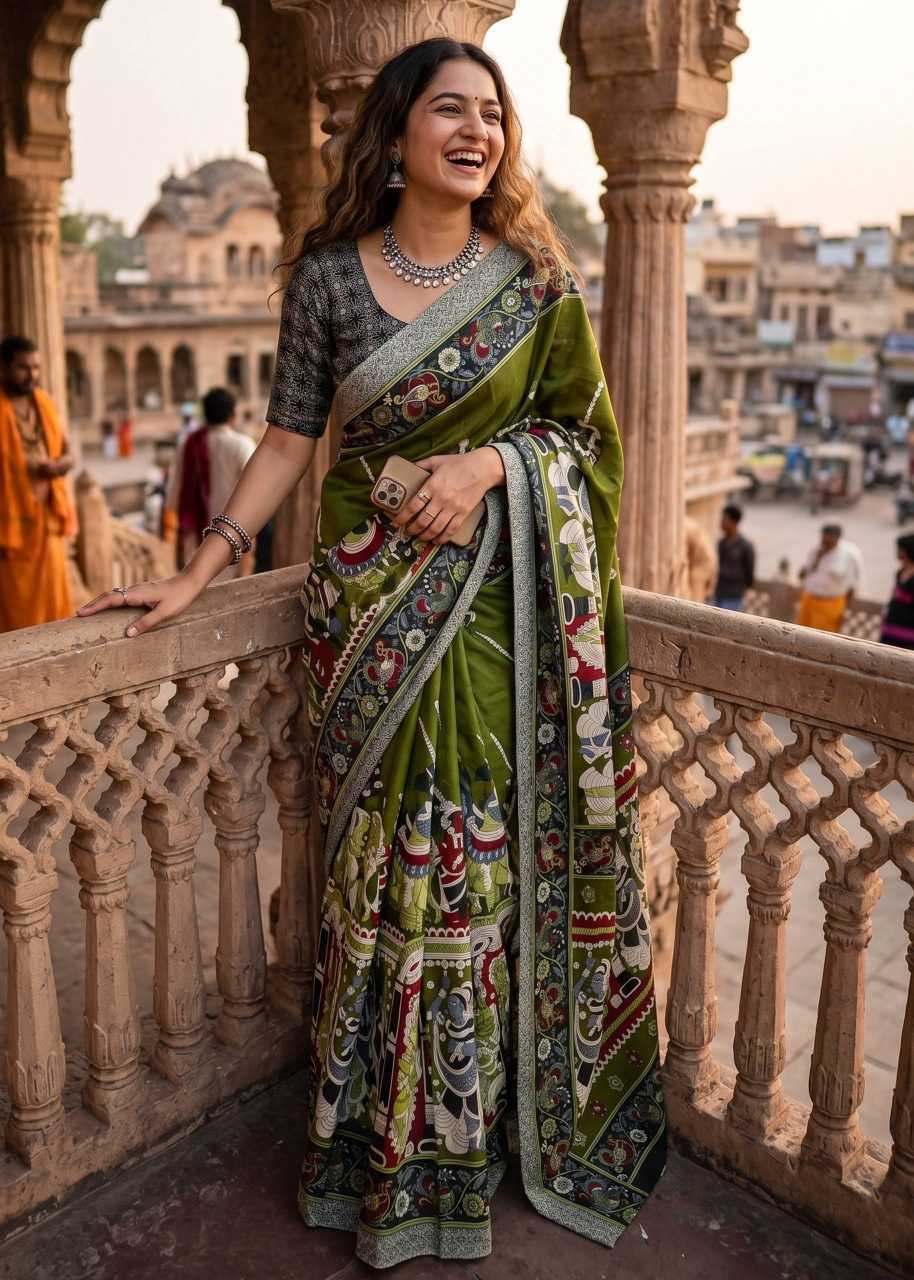 Cotton Printed Saree