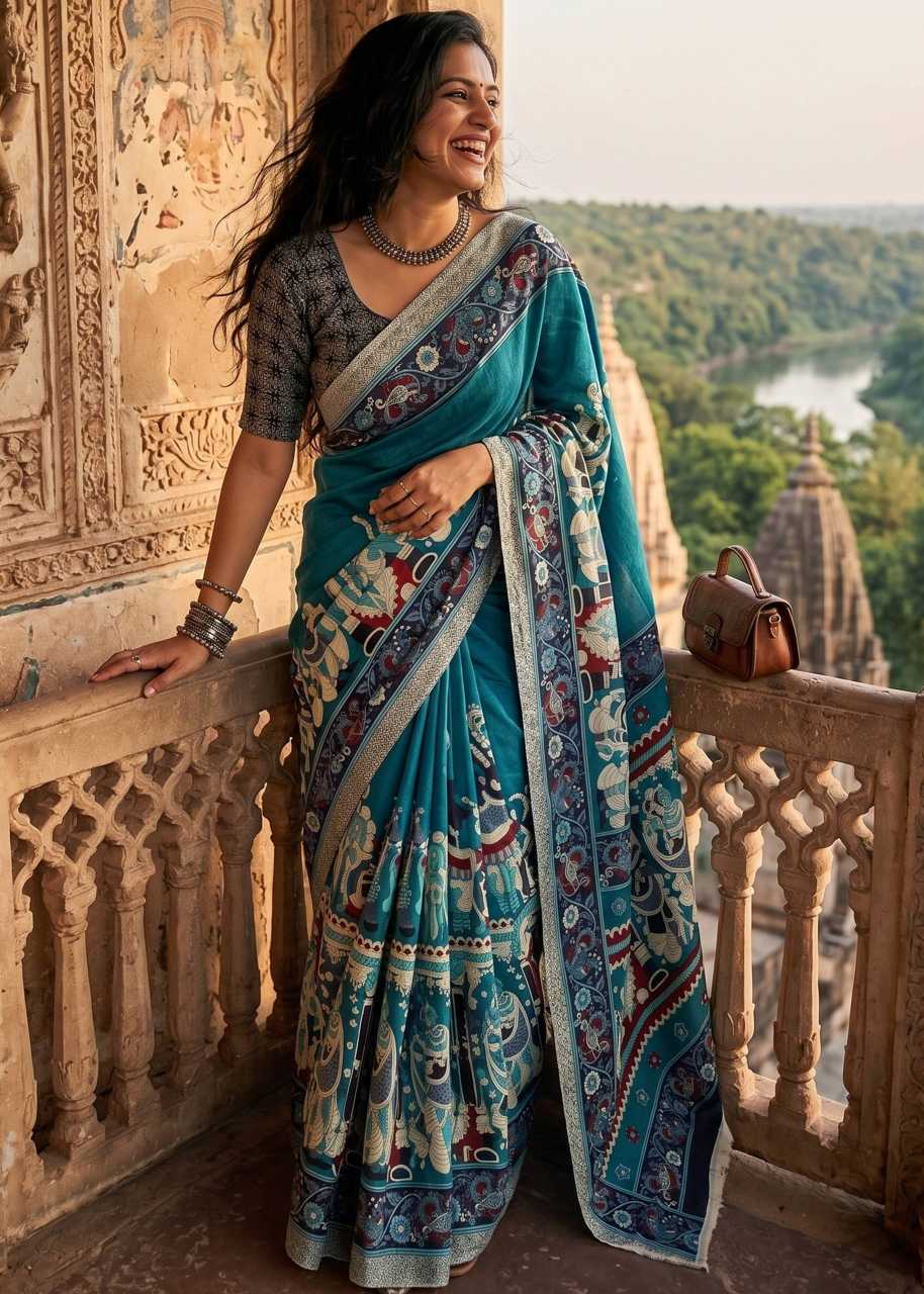 Cotton Printed Saree