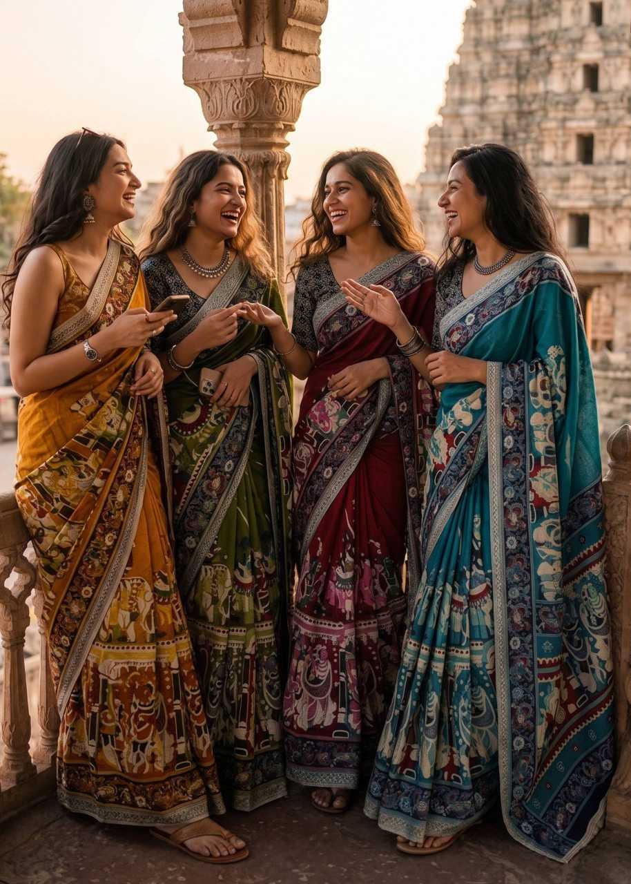Cotton Printed Saree