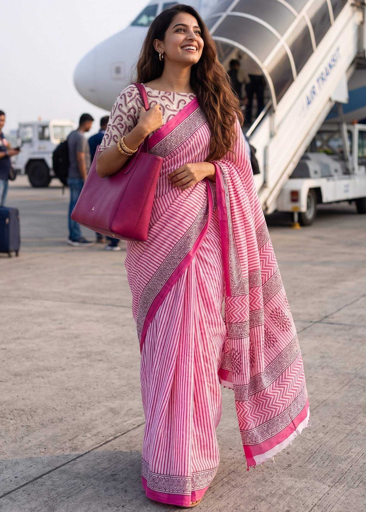 Cotton Fancy Saree