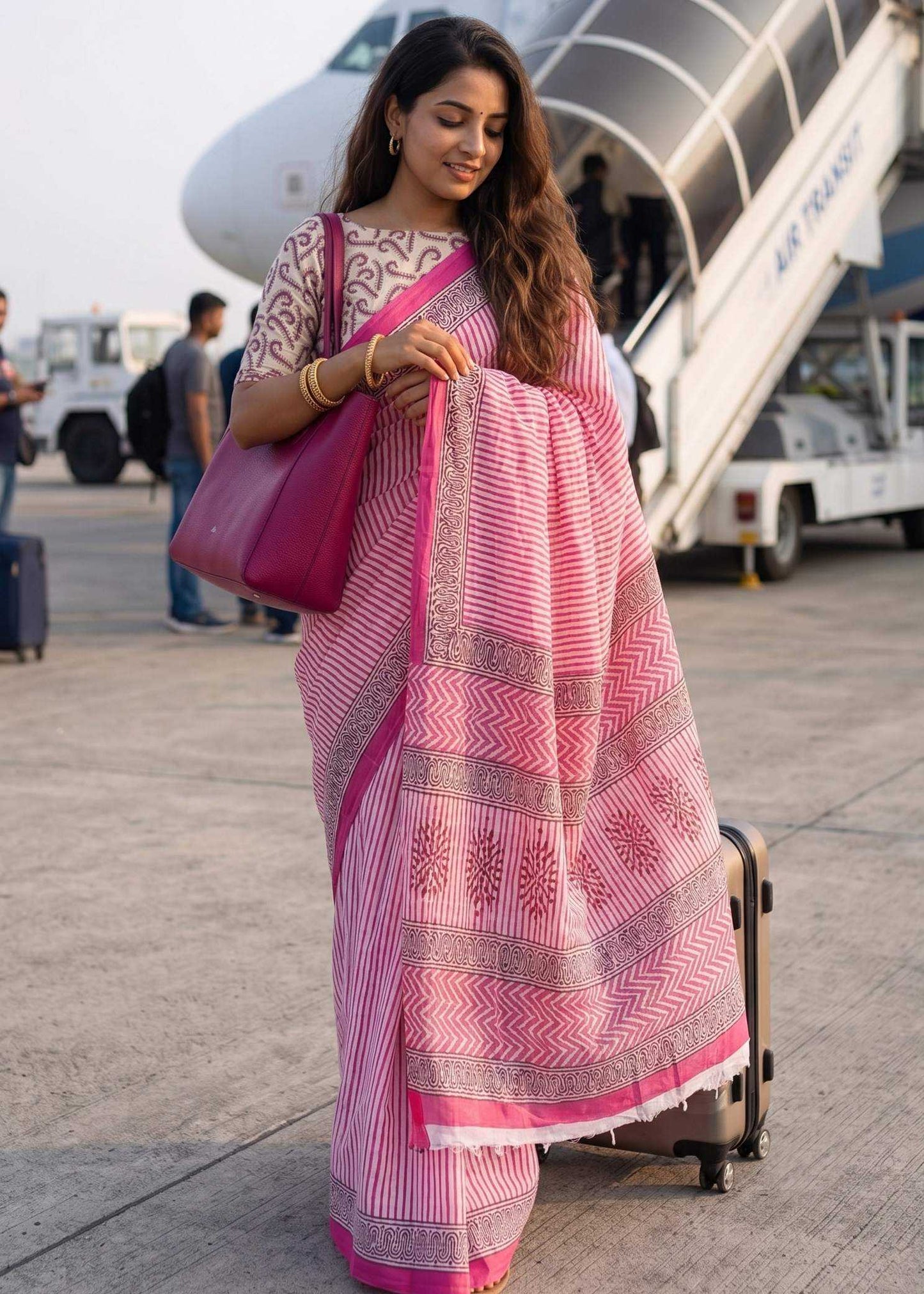 Cotton Fancy Saree
