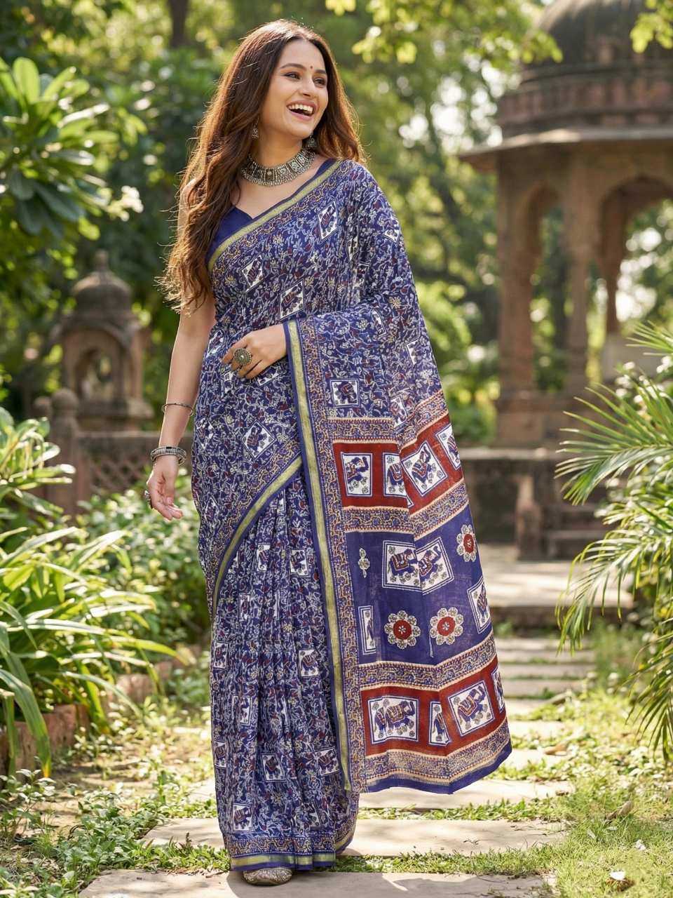 Cotton Designer Saree