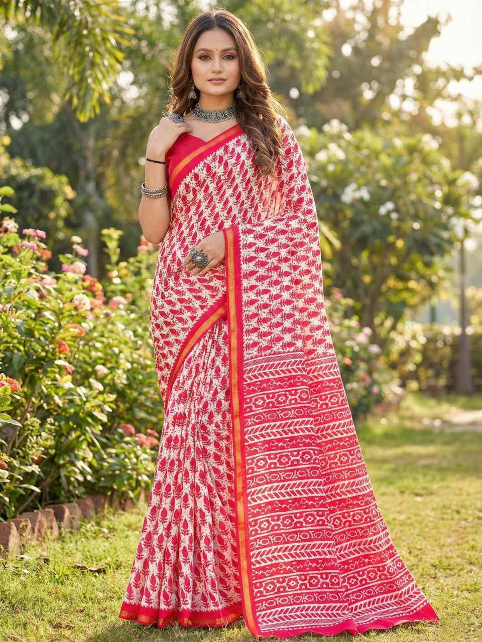 Cotton Designer Saree