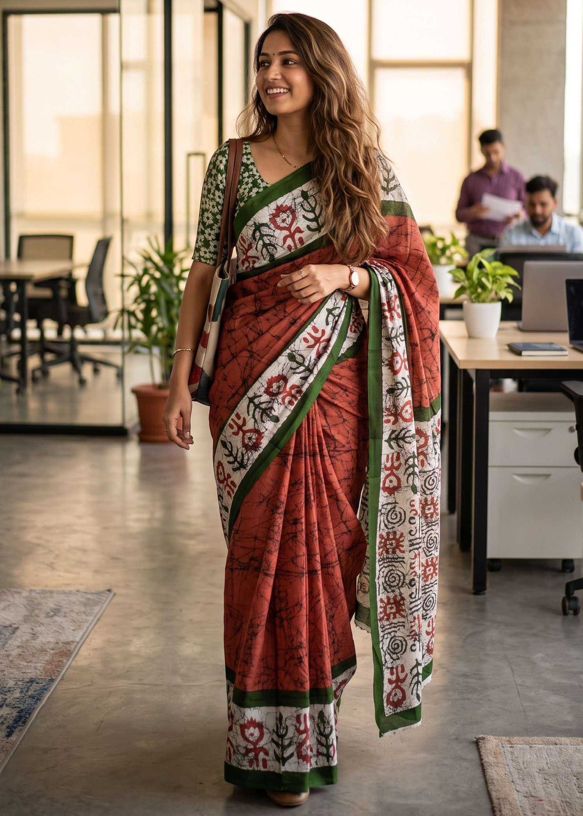 Cotton Printed Saree