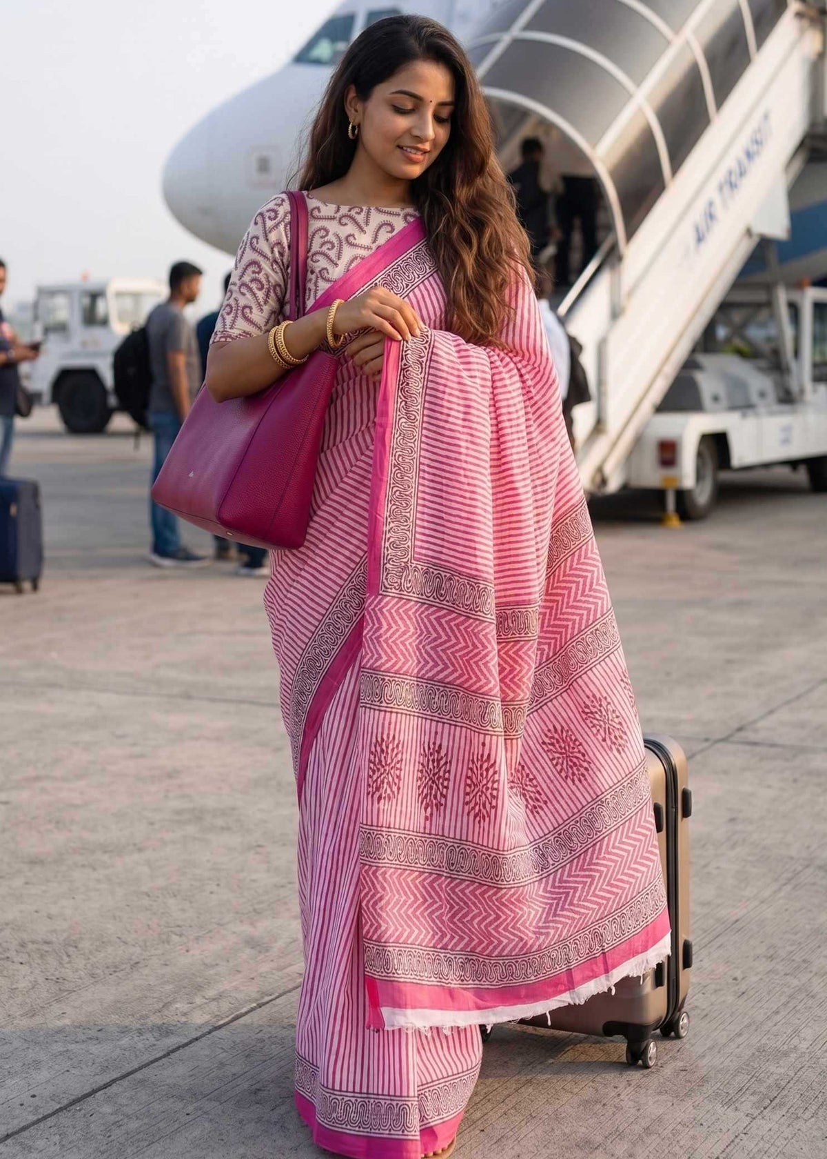 Cotton Fancy Saree