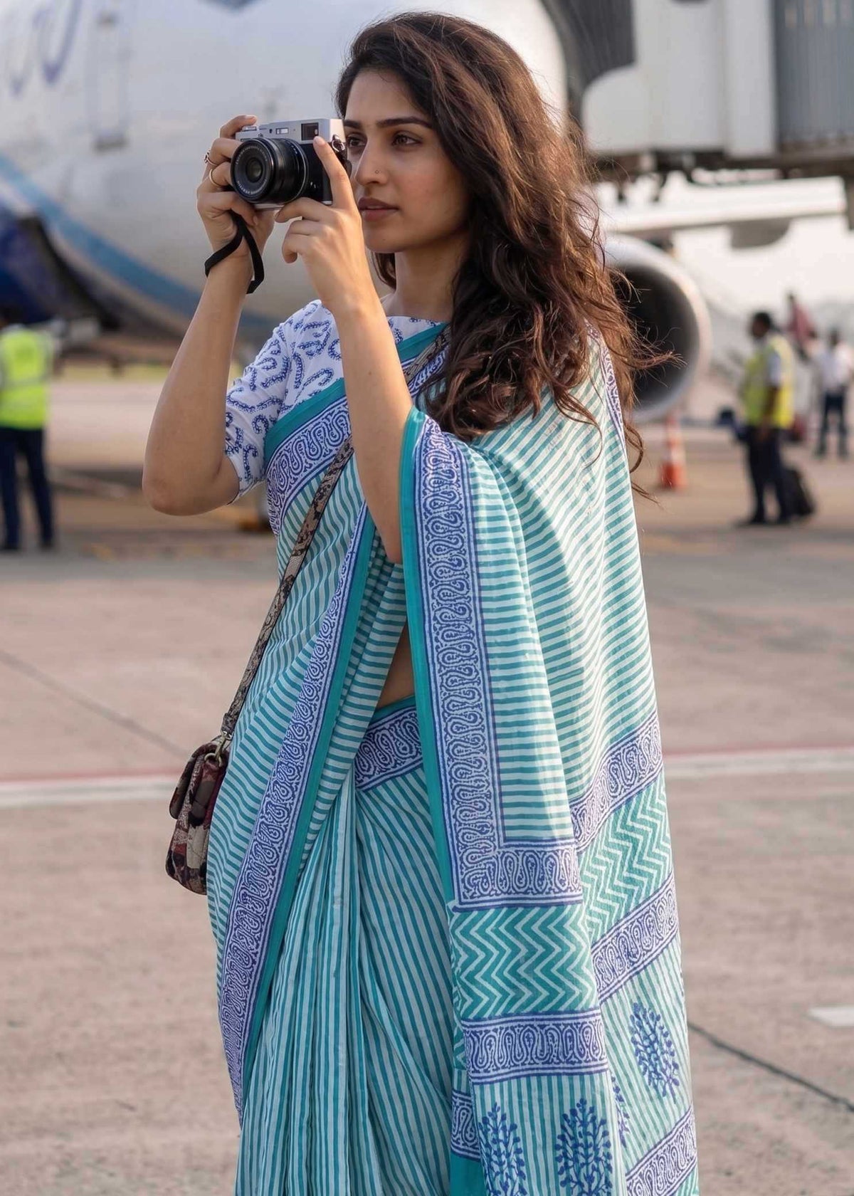 Cotton Fancy Saree