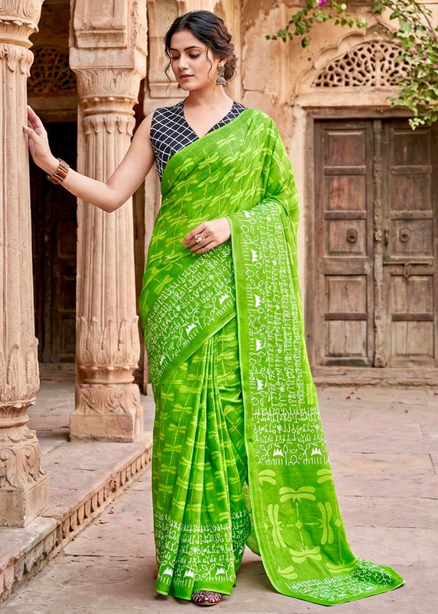 Pure Cotton Designer Saree